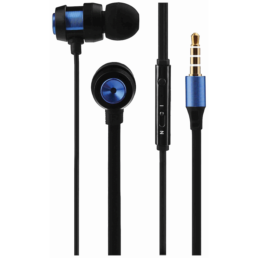 Volkano Audio Volkano Alloy Series Metal Earphone - Blue
