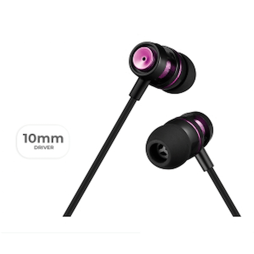 Volkano Audio Volkano Alloy series metal earphone - Purple
