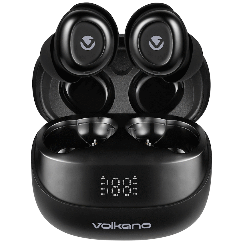 Volkano Audio Volkano Aspen True Wireless Earphones - Black