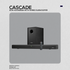 Volkano Audio Volkano Cascade 50w Soundbar + Wired Subwoofer - Black