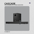 Volkano Audio Volkano Cascade 50w Soundbar + Wired Subwoofer - Black