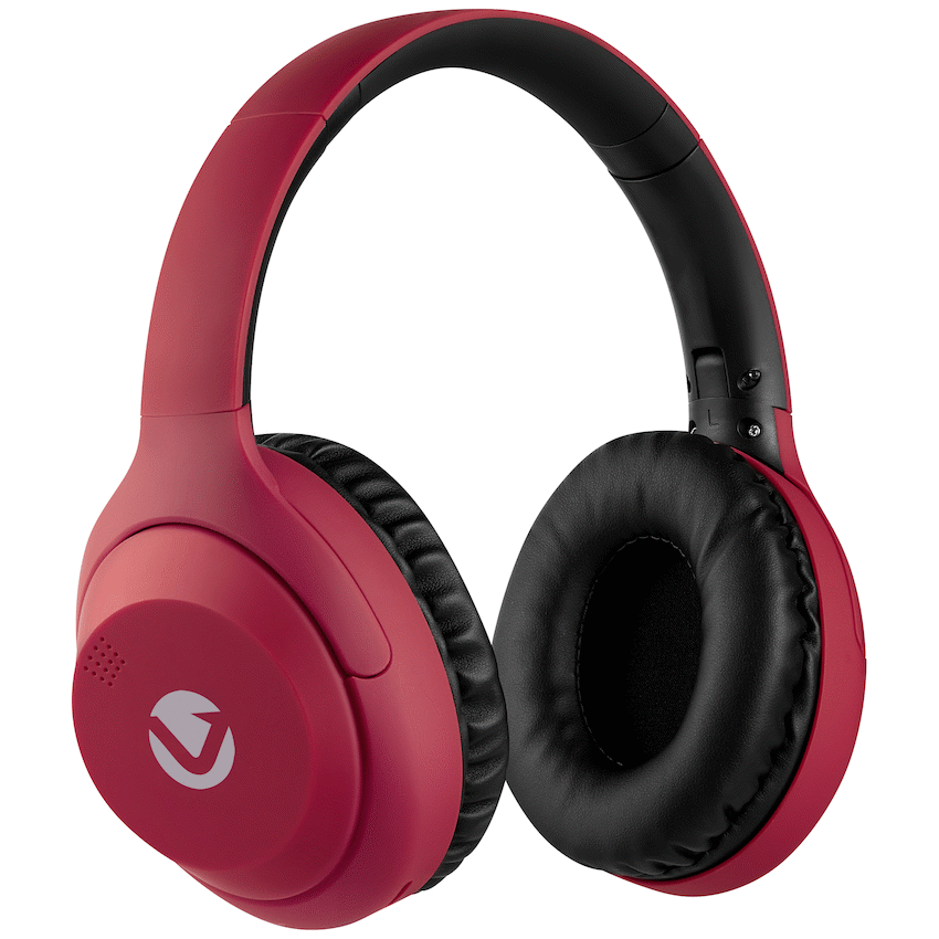 Volkano Audio Volkano Cosmic 2 Series Bluetooth Headphones - Red