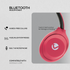 Volkano Audio Volkano Cosmic 2 Series Bluetooth Headphones - Red