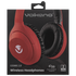 Volkano Audio Volkano Cosmic 2 Series Bluetooth Headphones - Red
