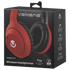Volkano Audio Volkano Cosmic 2 Series Bluetooth Headphones - Red