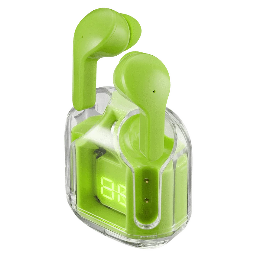 Volkano Audio Volkano Crystalline Series TWS Earphone - Neon - Hardbox