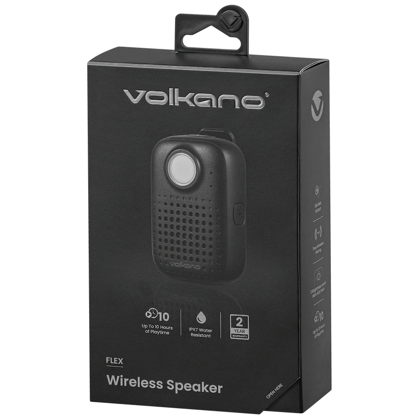 Volkano Audio Volkano Flex Bluetooth Wireless Speaker - Black