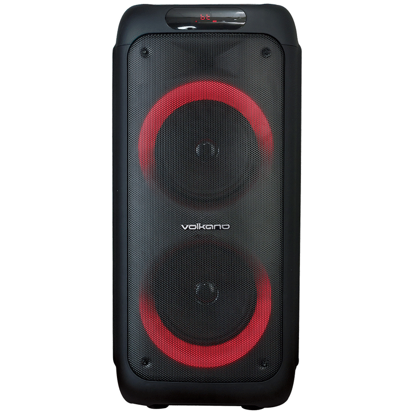 Volkano Audio Volkano Helios Series Dual 8" Party Speaker with Microphone & Light Effects
