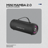 Volkano Audio Volkano Mini Mamba 2.0 Series Bluetooth Speaker - Black