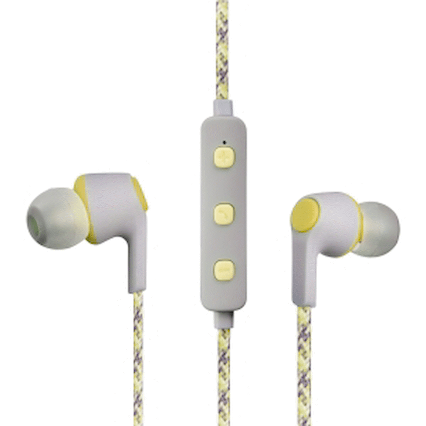 Volkano Audio Volkano Moda - Nylon Bluetooth Earphones with Carry Case - YL