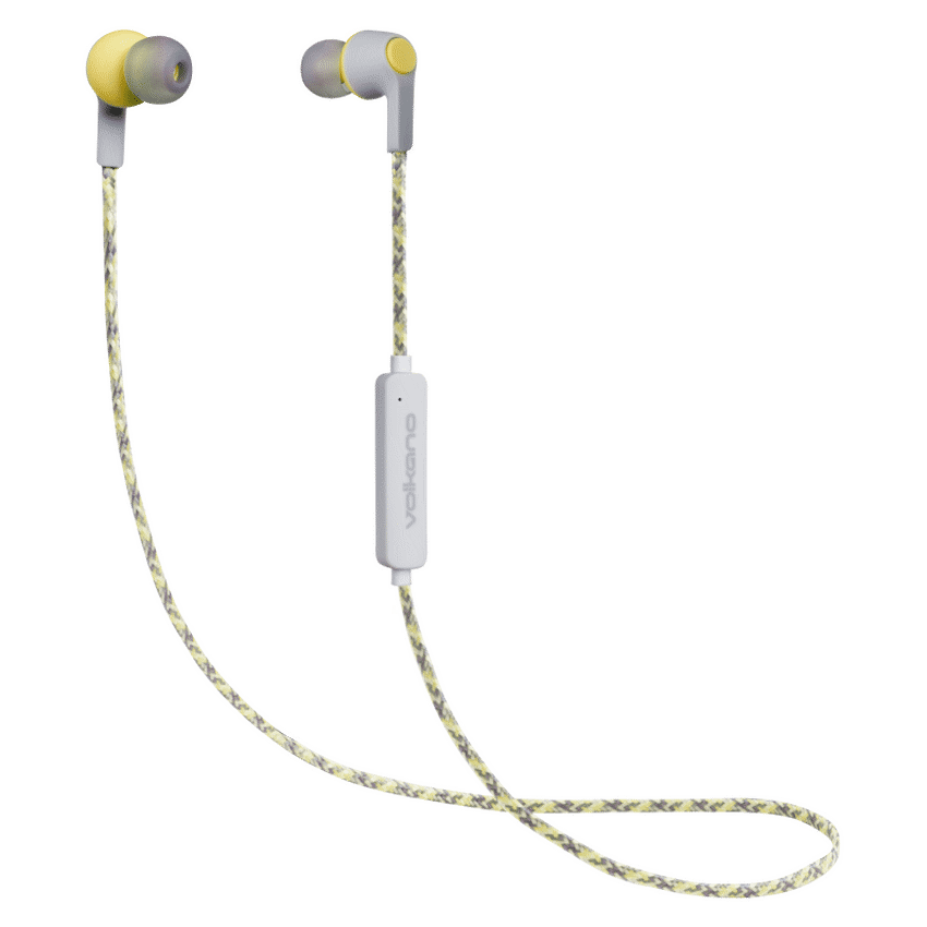 Volkano Audio Volkano Moda - Nylon Bluetooth Earphones with Carry Case - YL