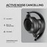 Volkano Audio Volkano Odyssey ANC Bluetooth Wireless Headphone - Black