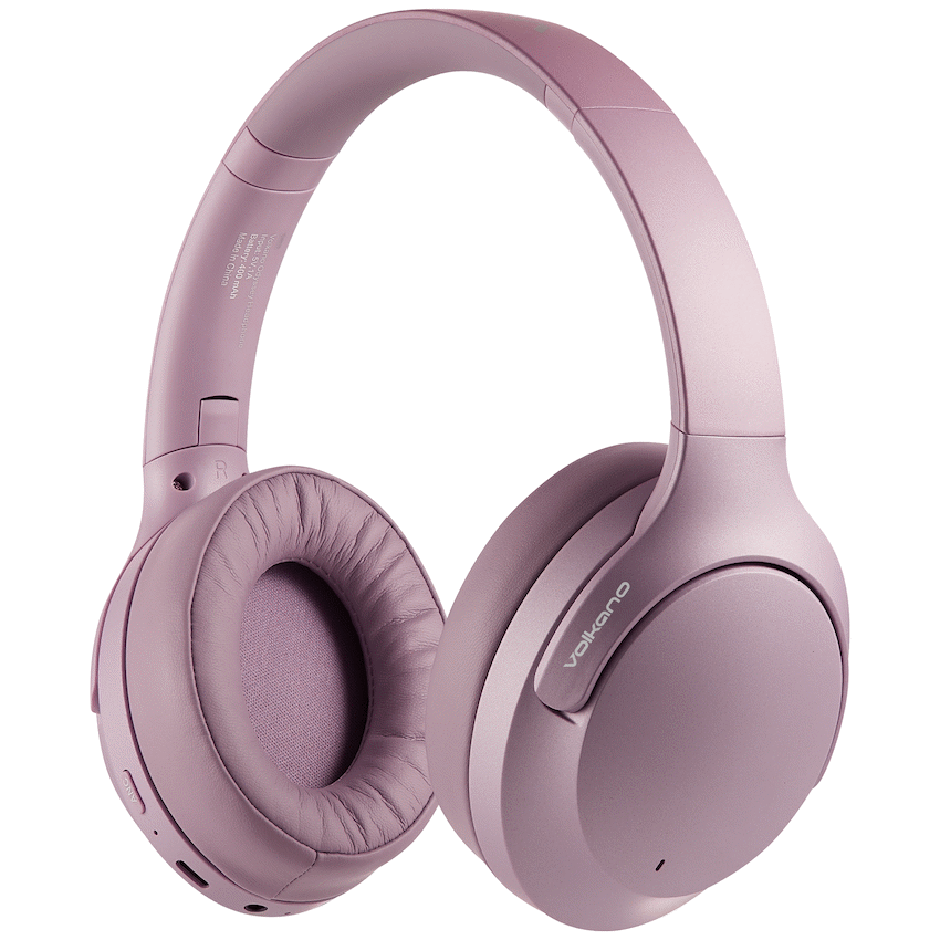 Volkano Audio Volkano Odyssey ANC Bluetooth Wireless Headphone - Rose Gold
