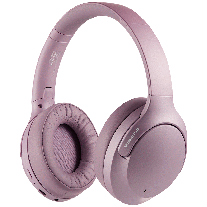 Volkano Audio Volkano Odyssey ANC Bluetooth Wireless Headphone - Rose Gold