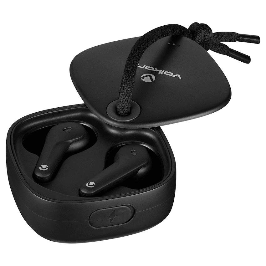 Volkano Audio Volkano Ore Series True Wireless Earphones with Charging Case - Black