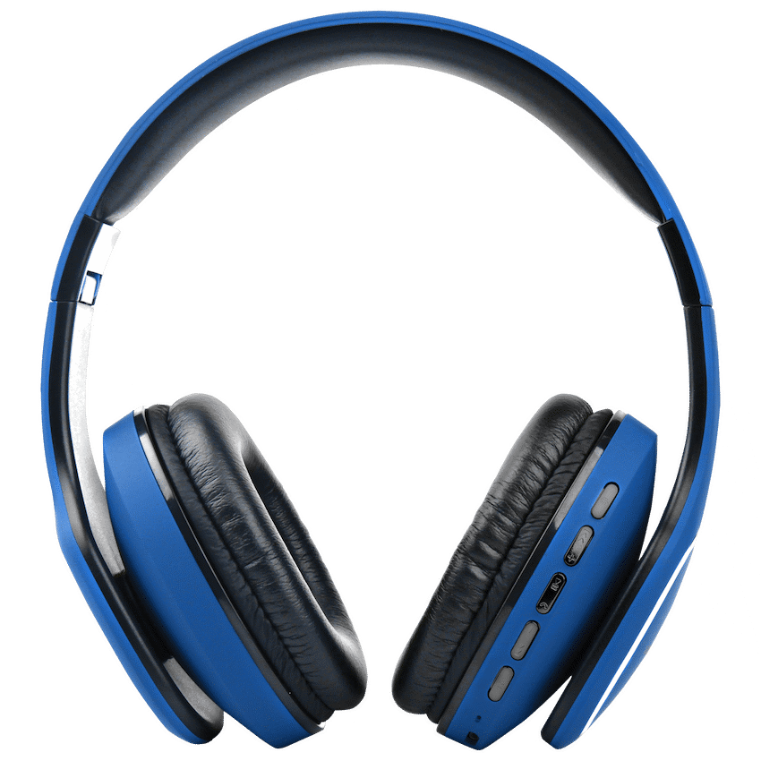 Volkano Audio Volkano Phonic Series Bluetooth Full Size Headphones - Blue