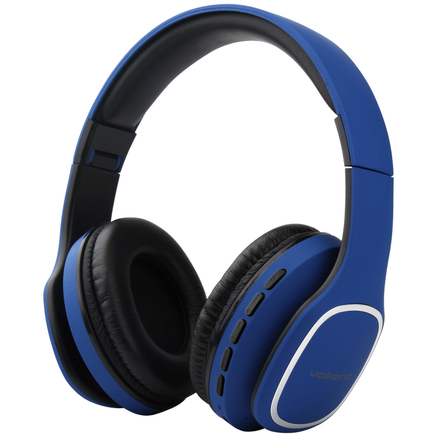 Volkano Audio Volkano Phonic Series Bluetooth Full Size Headphones - Blue