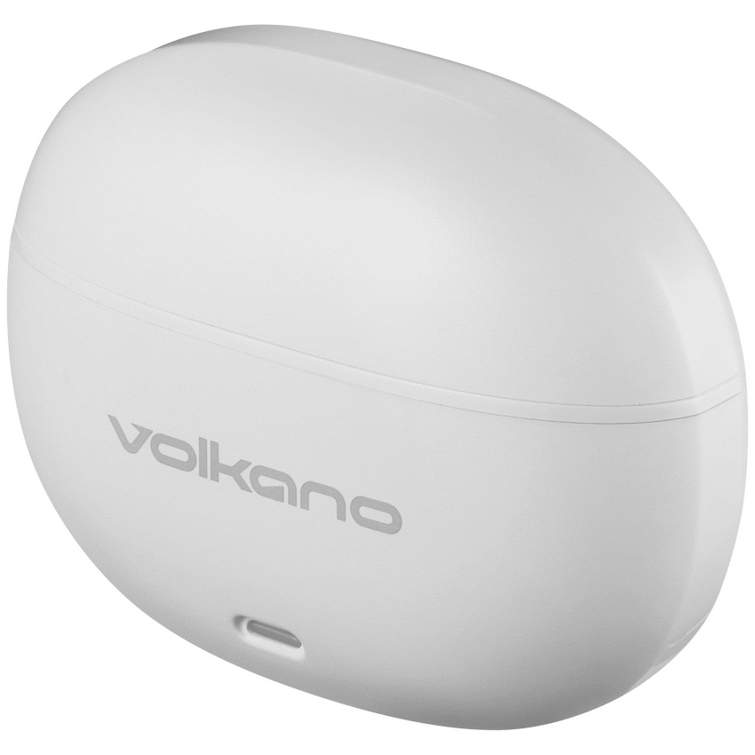 Volkano Audio Volkano Pulse Series True Wireless Earphones with Charging Case - White