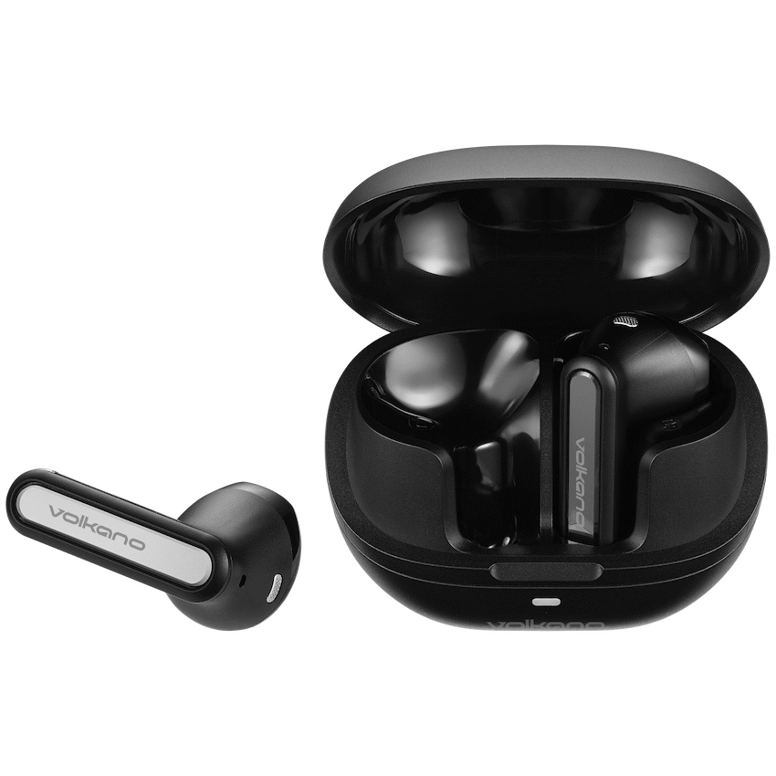 Volkano Audio Volkano QuietFit - TWS Earphones with ANC & ENC- Black