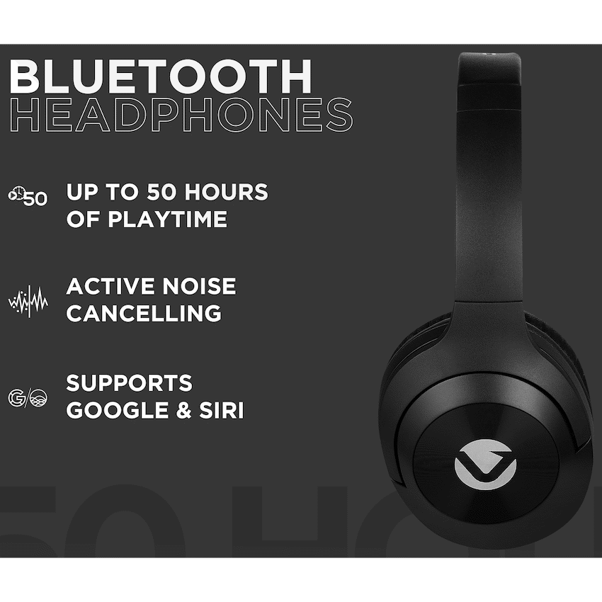 Volkano Audio Volkano Rhapsody 3.0 Series Active Noise Cancelling BT Headphones