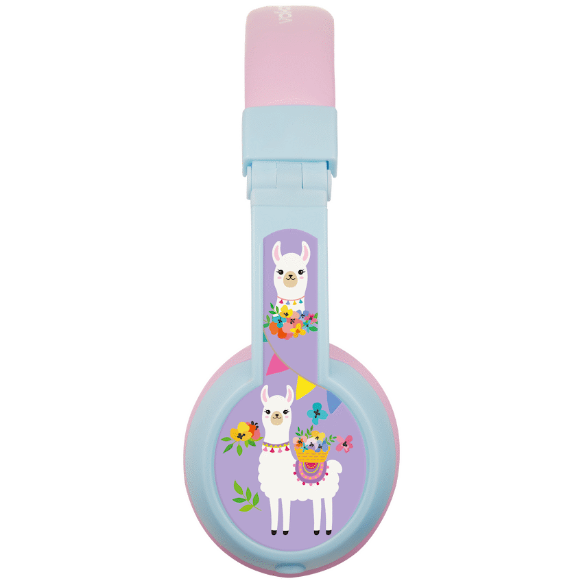 Volkano Audio Volkano Sidekick Series Wired Kiddies Headphones with Share Port - Lavender/Light Blue