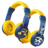 Volkano Audio Volkano Sidekick Series Wired Kiddies Headphones with Share Port - Yellow/Blue