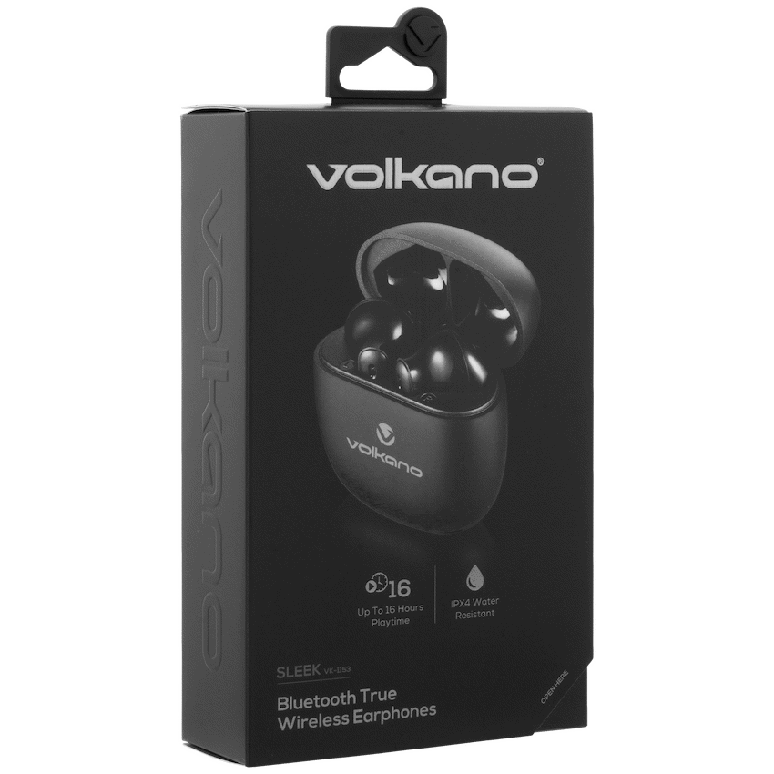 Volkano Audio Volkano Sleek Series TWS Earphones - Black