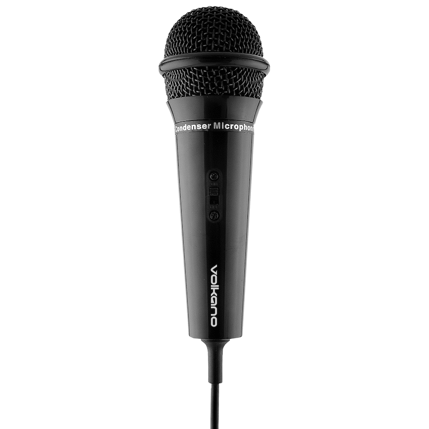 Volkano Audio Volkano Stream Vocal Microphone with Tripod, Aux