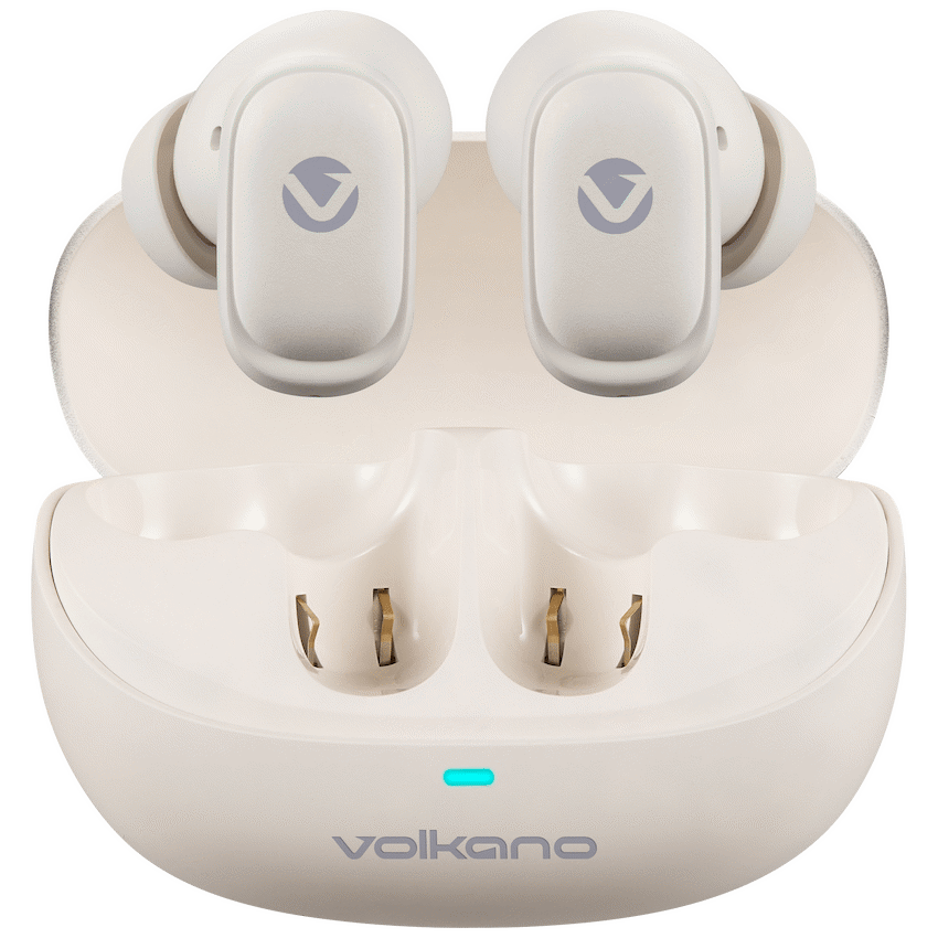 Volkano Audio Volkano Sugar-Cube Active Noise-Cancelling True Wireless Earphones - Nude