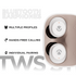 Volkano Audio Volkano Taurus Series 2.0 True Wireless Earphones - White