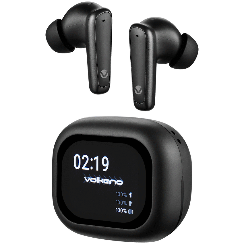 Volkano Audio Volkano Vision Series TWS Earphones with ANC- Black