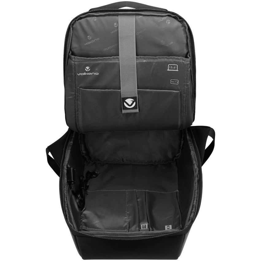 Volkano Bags Volkano Aaron 15.6" Smart Laptop Backpack - Black