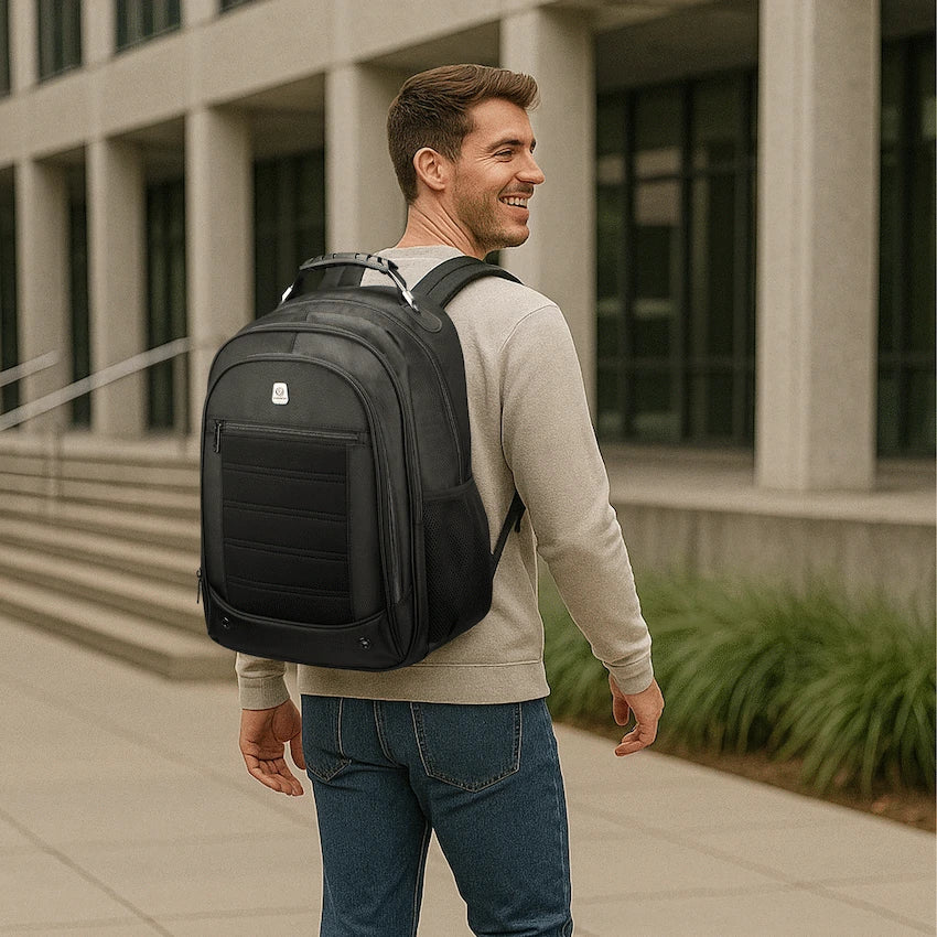 Volkano Bags Volkano Captain 15.6" Laptop Backpack - Black