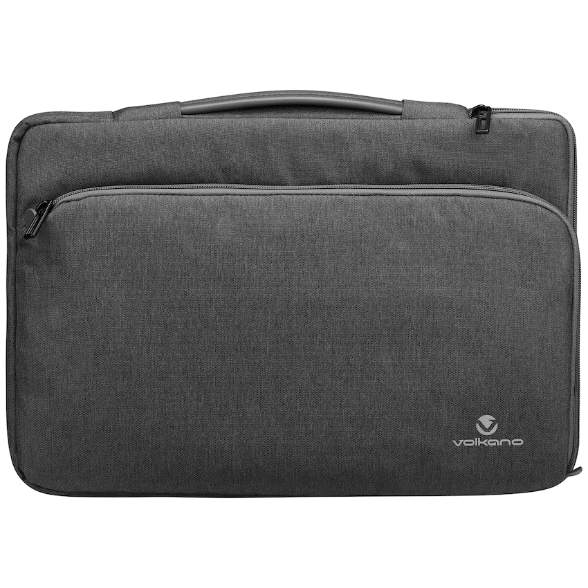 Volkano Bags Volkano Deluxe 15.6" Laptop Sleeve - Charcoal
