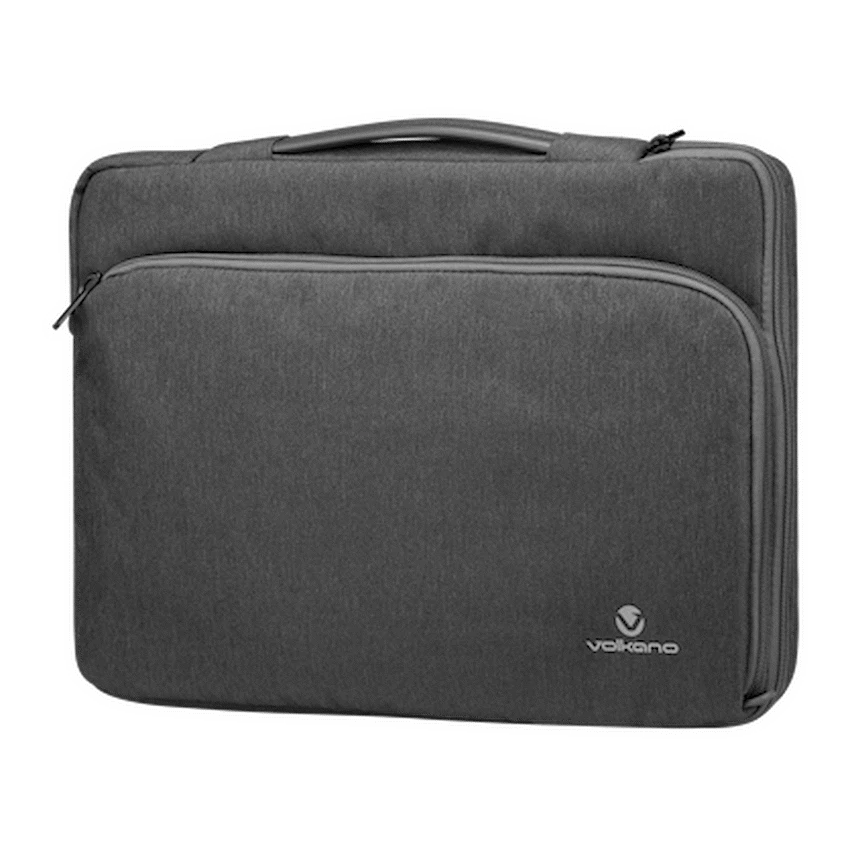 Volkano Bags Volkano Deluxe 15.6" Laptop Sleeve - Charcoal