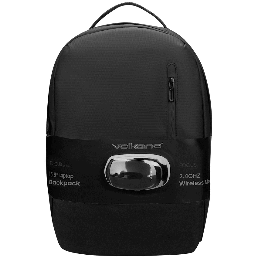 Volkano Bags Volkano Focus Series 15.6" Laptop Backpack and Wireless Mouse