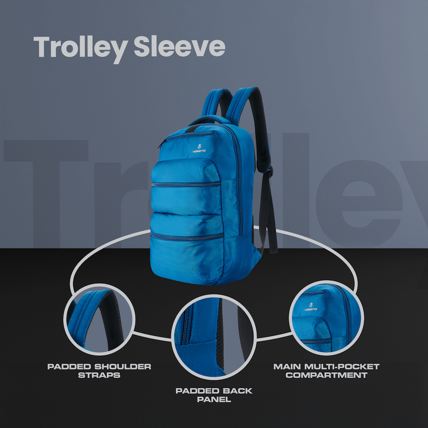 Volkano Bags Volkano Harrier 15.6" Laptop Backpack Blue