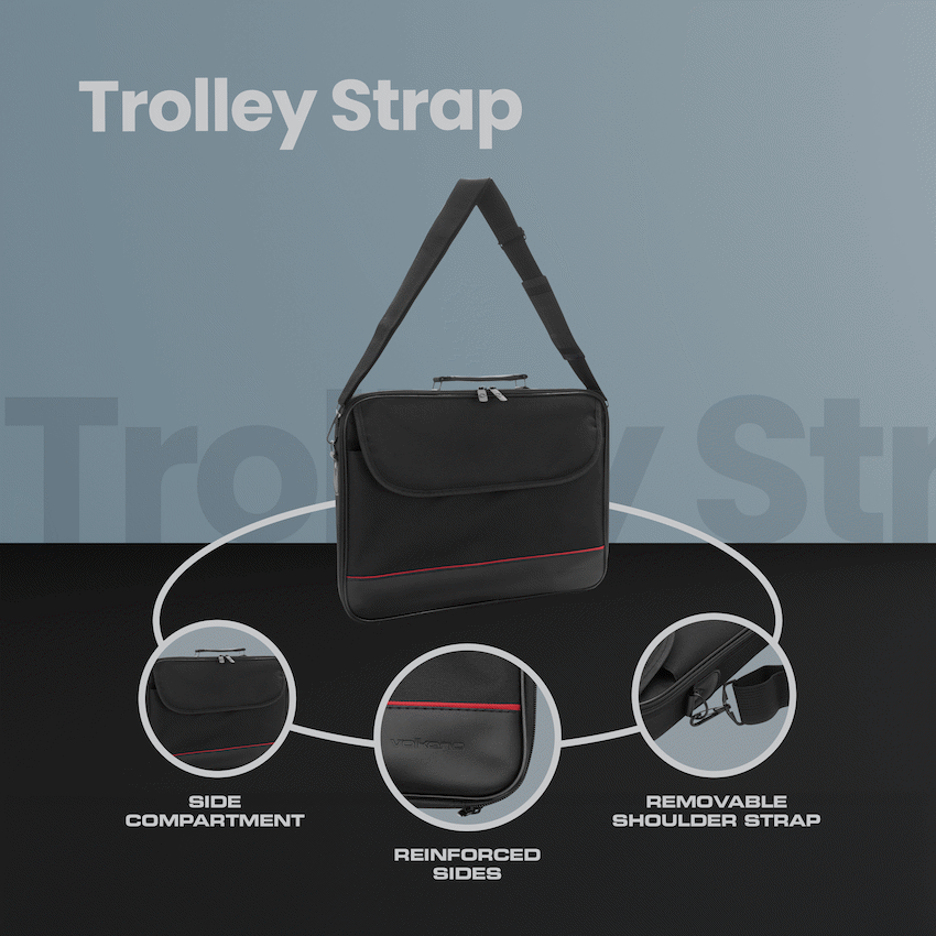 Volkano Bags Volkano Industrial Series Shoulder Bags - Black