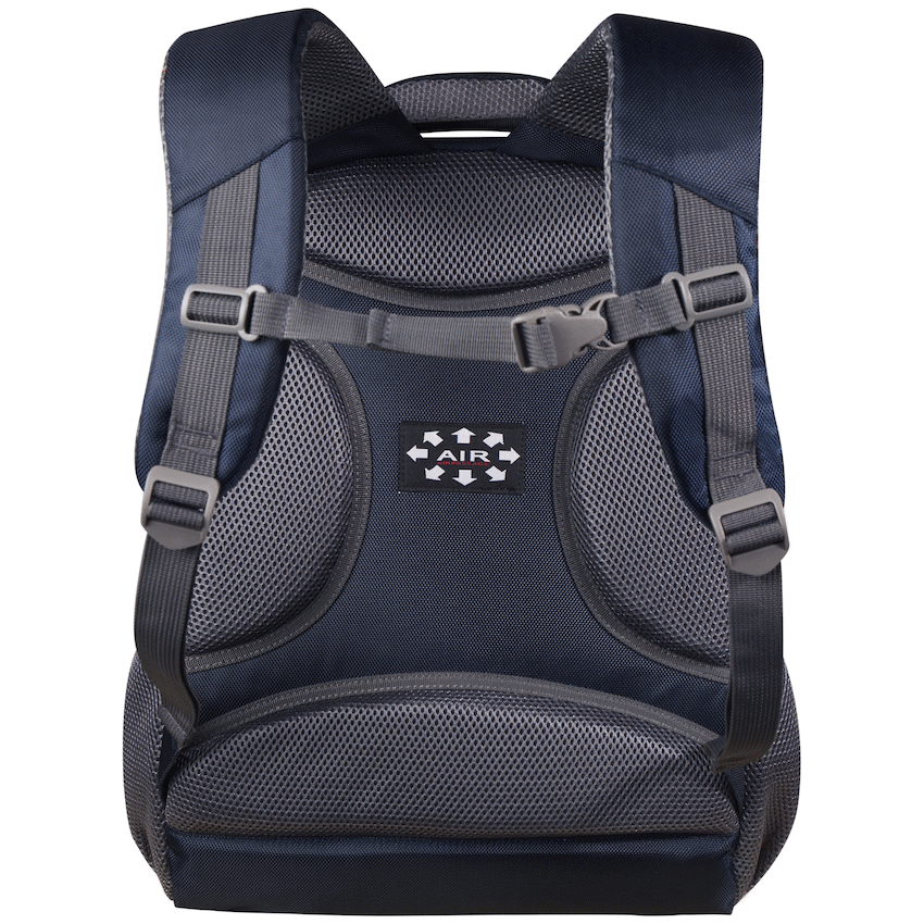 Volkano Bags Volkano Orthopaedic Backpack 36l - Navy/Grey