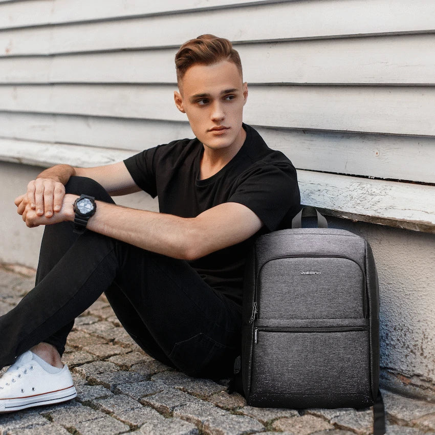 Volkano Bags Volkano Pulse 15.6" Laptop Backpack - Charcoal