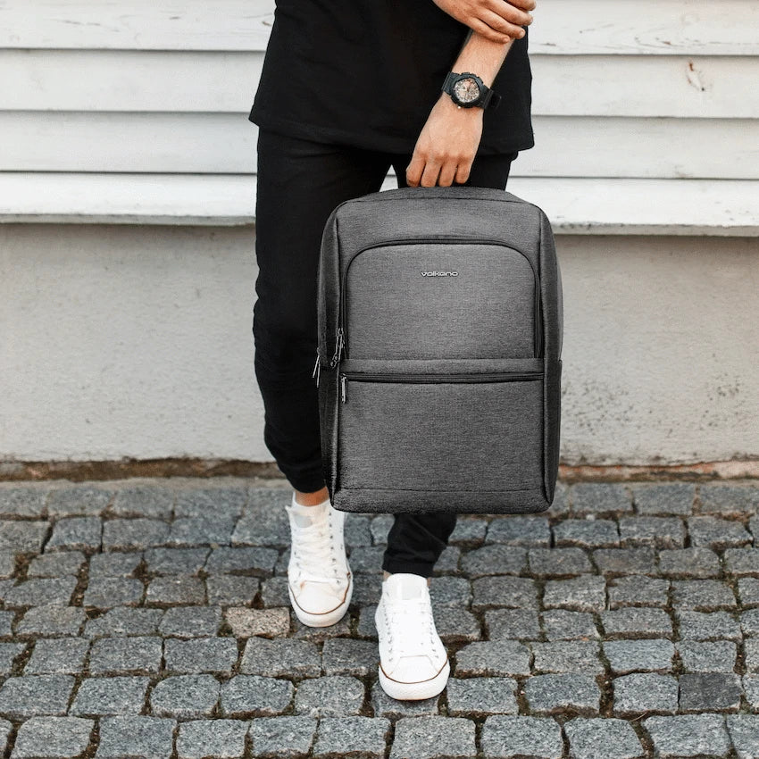 Volkano Bags Volkano Pulse 15.6" Laptop Backpack - Charcoal