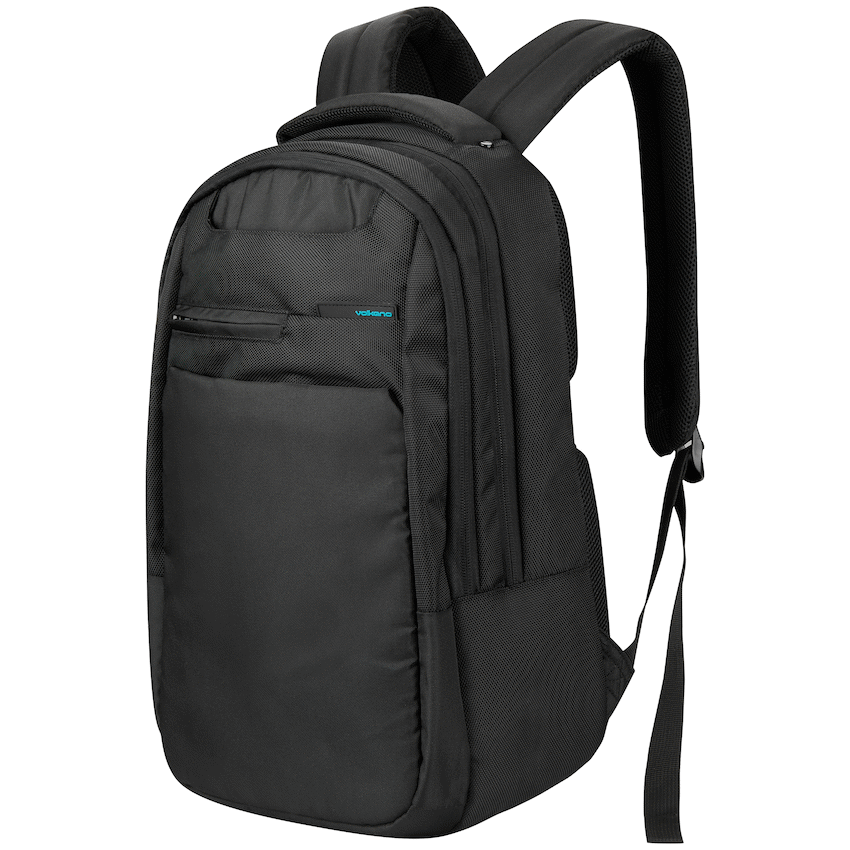 Volkano Bags Volkano Suave 15.6" Laptop Backpack - Black/Turquoise