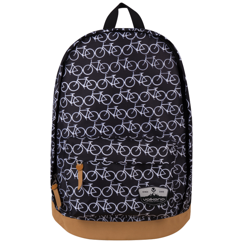 Volkano Bags Volkano Suede Series Backpack Black Bicycles