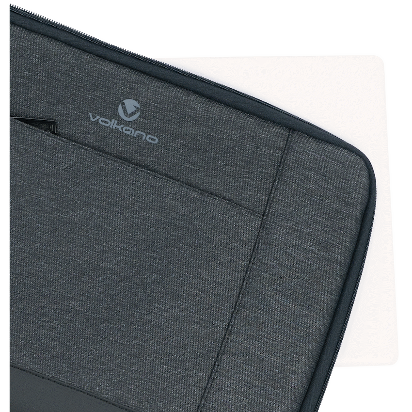 Volkano Bags Volkano Trend Series 13.3 to 14.1-Inch Laptop Sleeve - Grey