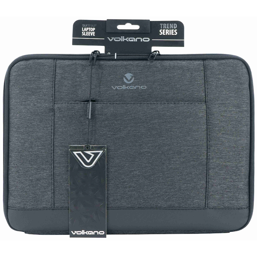 Volkano Bags Volkano Trend Series 13.3 to 14.1-Inch Laptop Sleeve - Grey
