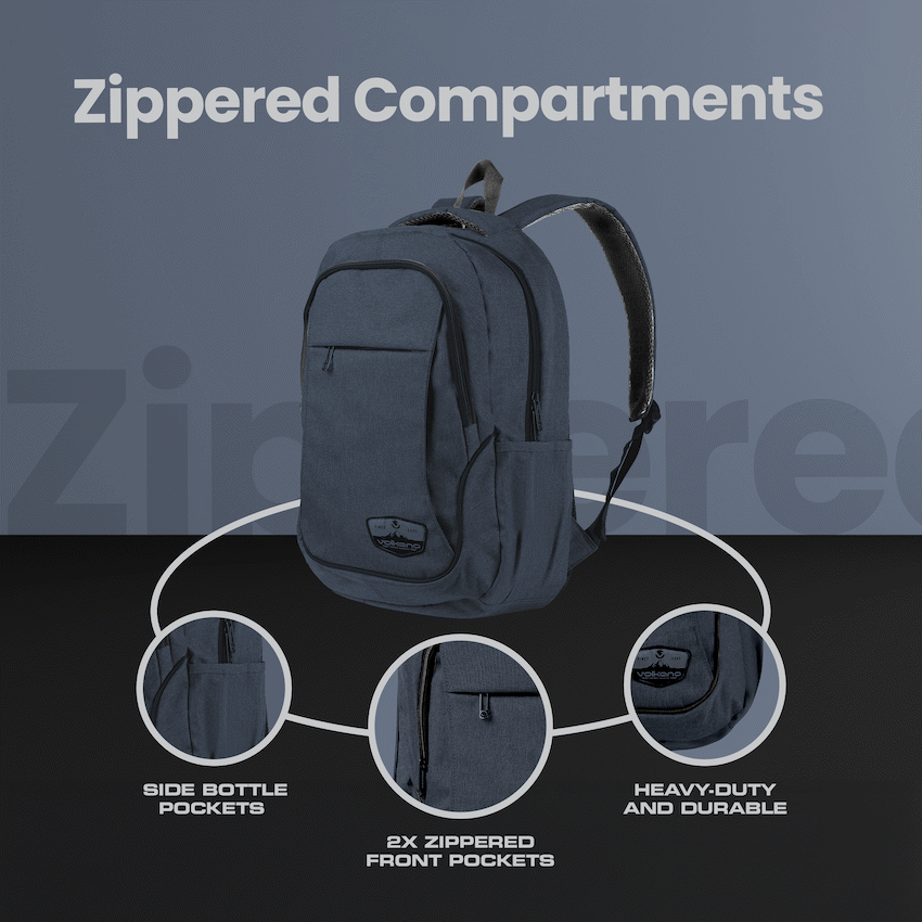 Volkano Bags Volkano Victory Backpack - Navy