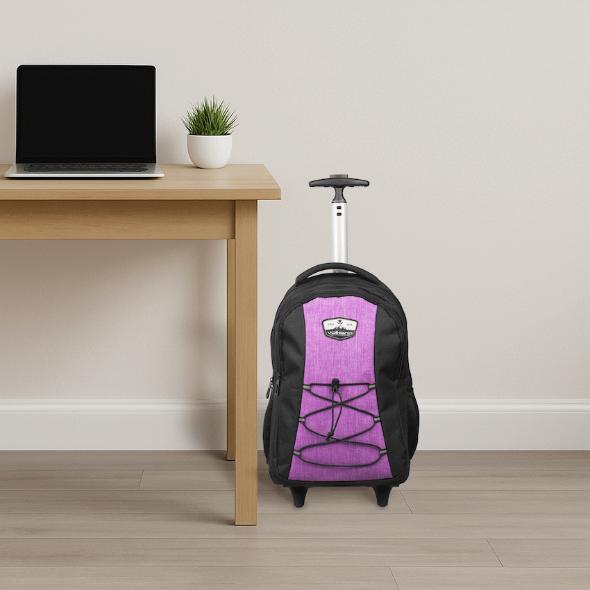 Volkano Bags Volkano Winner Trolley Backpack 22L Pink