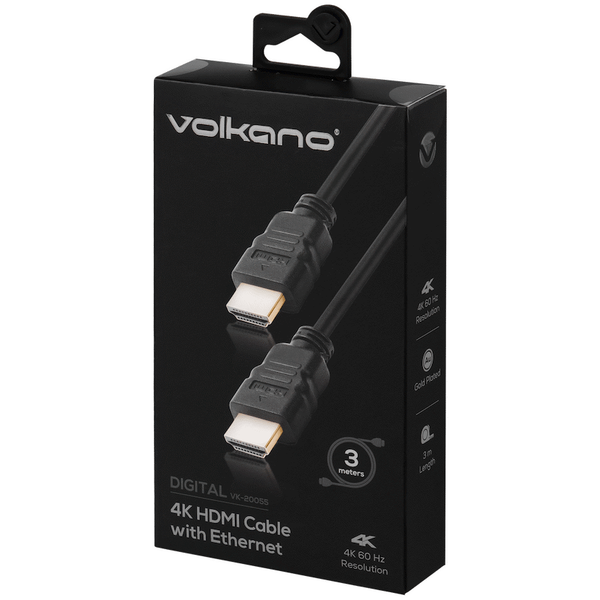 Volkano Computer Accessories Volkano Digital series 4K HDMI Cable 3M