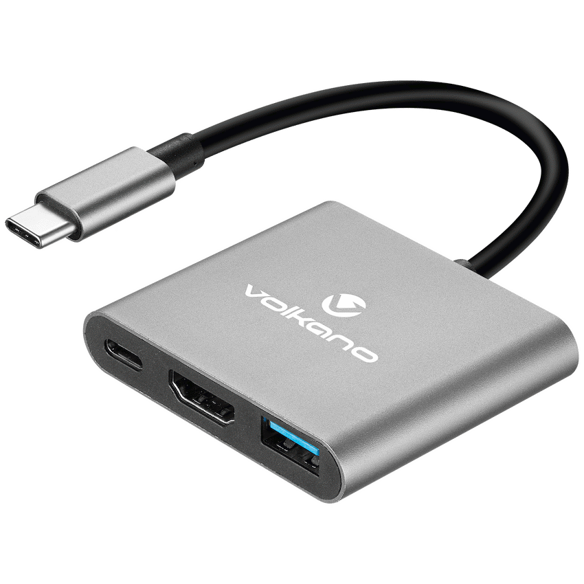 Volkano Computer Accessories Volkano Expand series 3-in-1 Type-C Hub