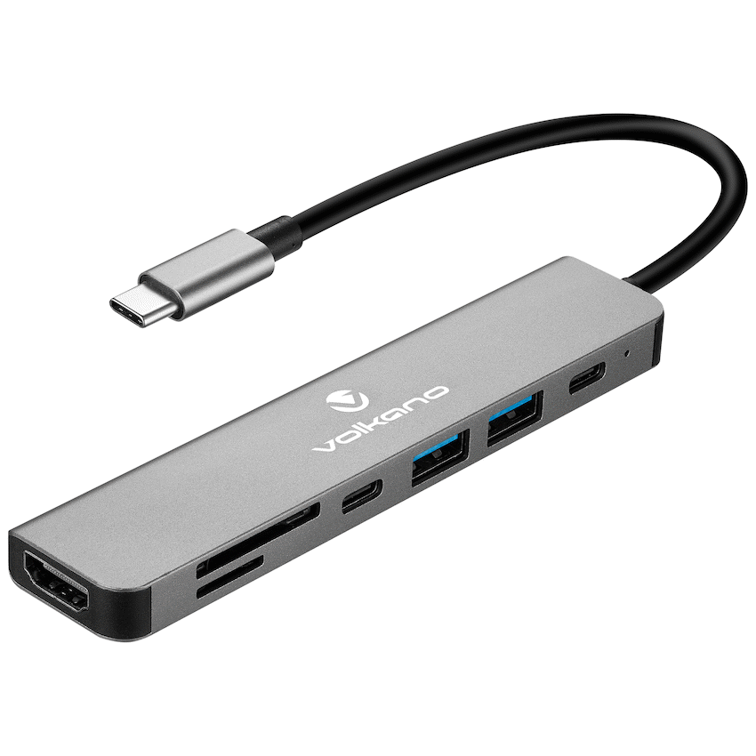 Volkano Computer Accessories Volkano Expand Series 7-in-1 Type-C Hub